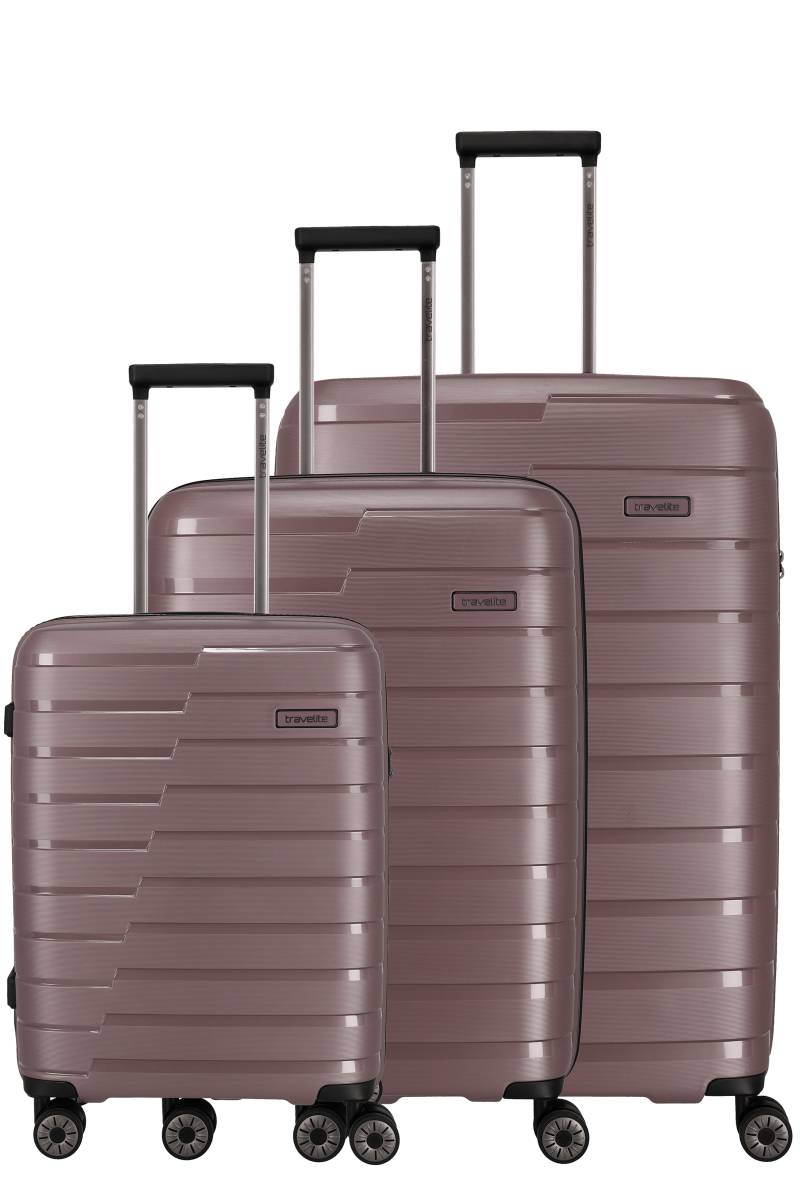 Travelite - Air Base 3-tlg. Koffer-Set Flieder von Travelite