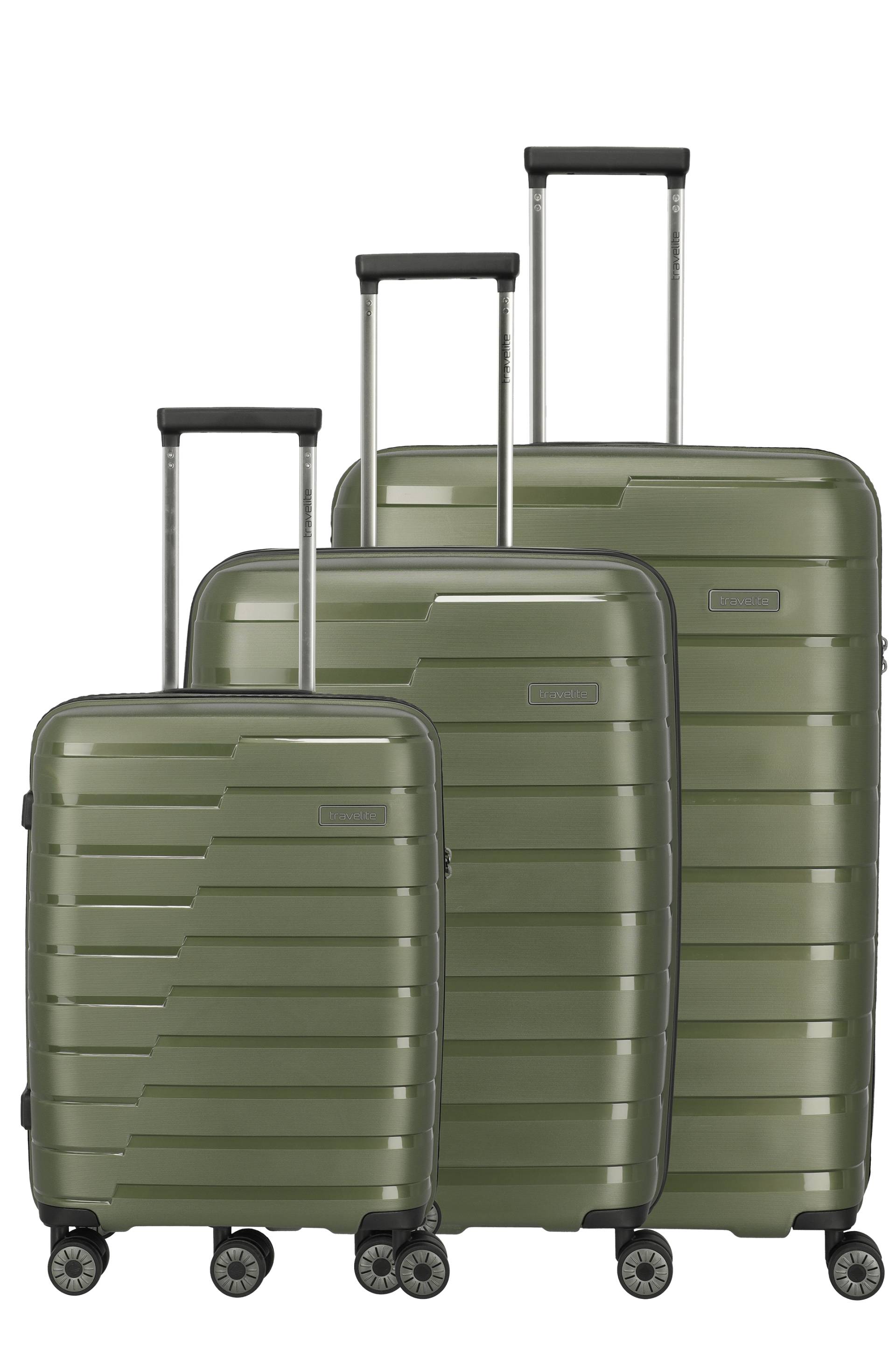Travelite - Air Base 3-tlg. Koffer-Set Olive von Travelite