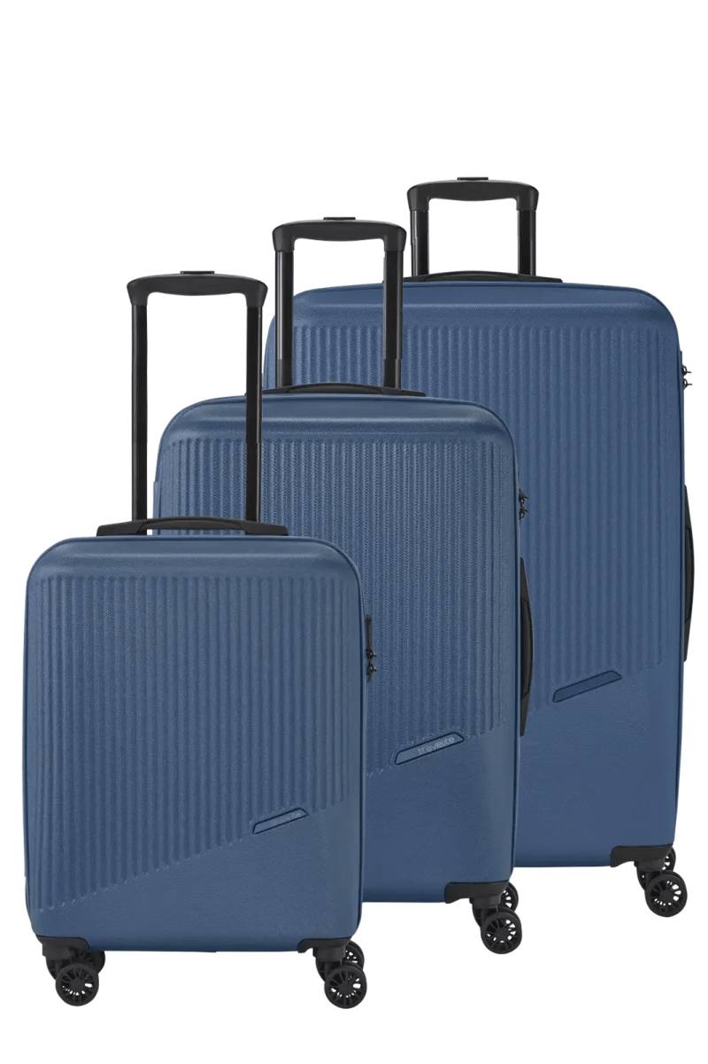 Travelite - BALI 3-tlg. Koffer-Set Blau von Travelite