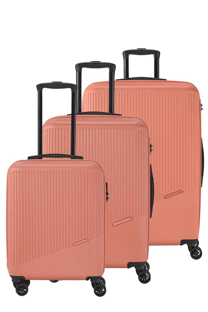 Travelite - BALI 3-tlg. Koffer-Set Koralle von Travelite