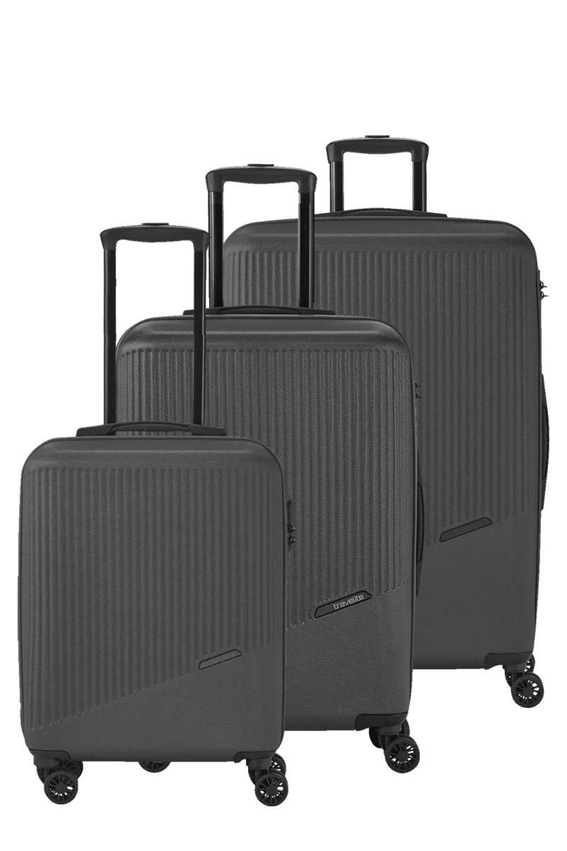 Travelite - BALI 3-tlg. Koffer-Set Schwarz von Travelite
