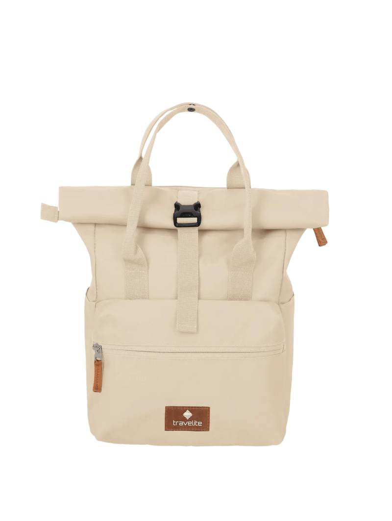Travelite - BASICS Short Handle Rollup M Off-White - Gr. - M von Travelite