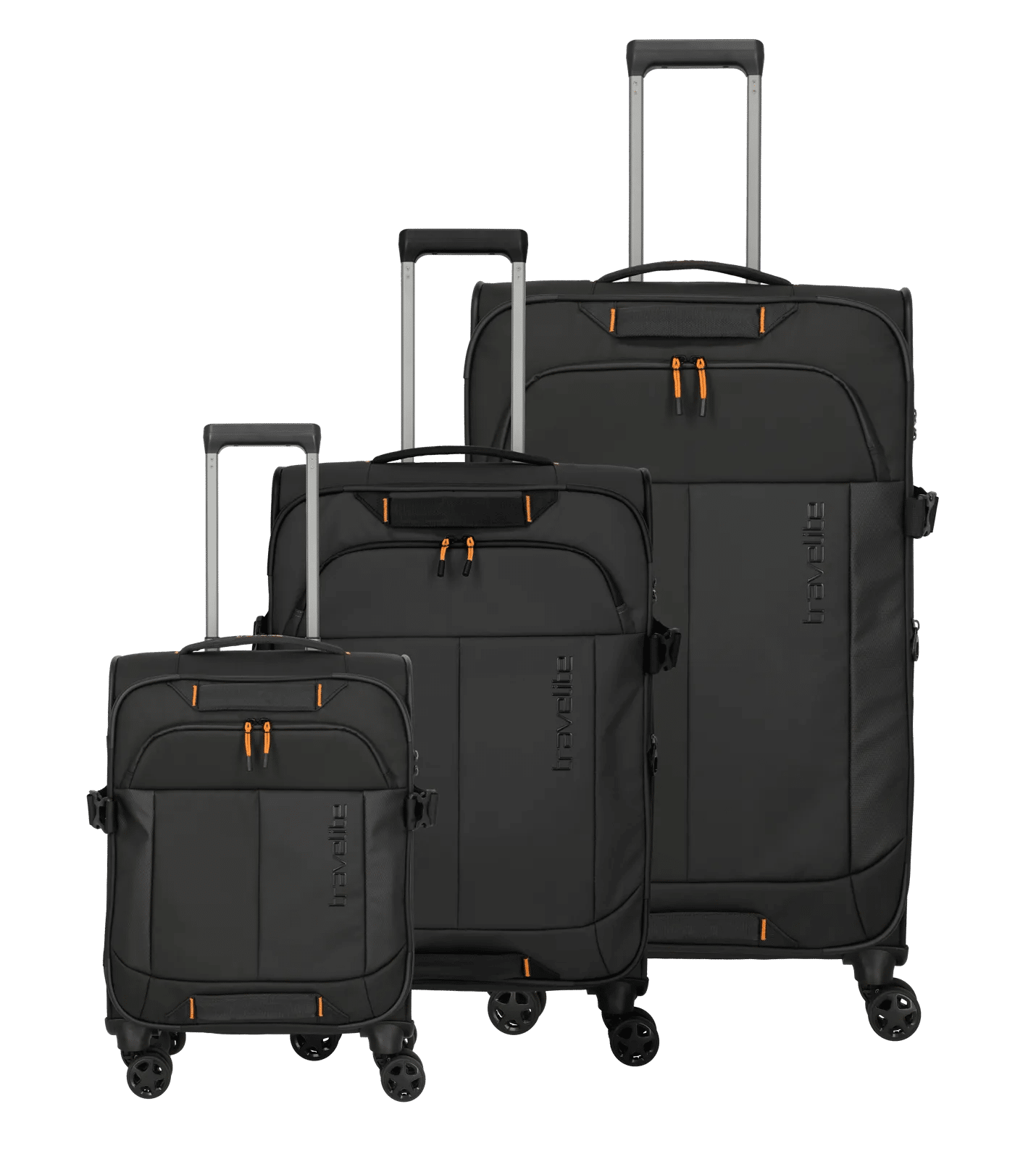 Travelite - BRIIZE 3-tlg- Koffer Set Black von Travelite