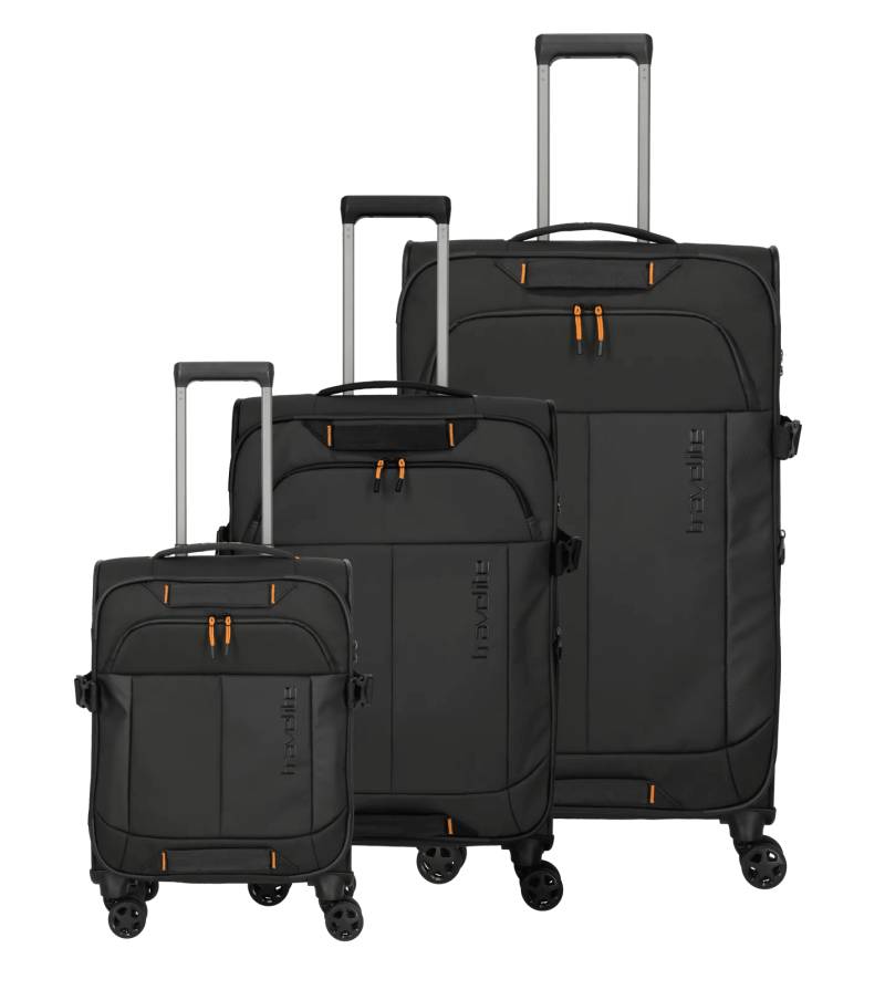 Travelite - BRIIZE 3-tlg- Koffer Set Black von Travelite