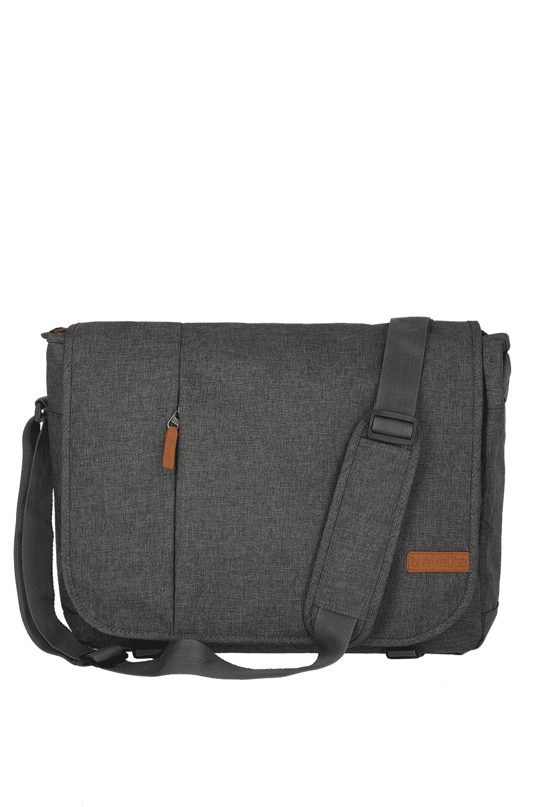 Travelite - Basics Messenger Bag Anthrazit - Gr. - 0 von Travelite