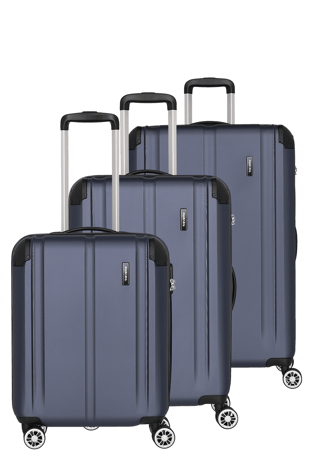 Travelite - City 3-tlg. Koffer-Set Blau von Travelite