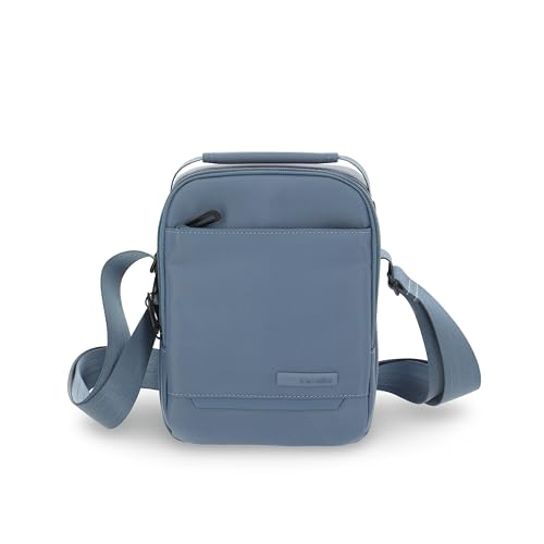 Travelite Cross Body Bag, WORKFLOW Umhängetasche aus recyceltem Material mit Sicherheitsfach, Sling Bag 23 cm, 2 Liter von Travelite
