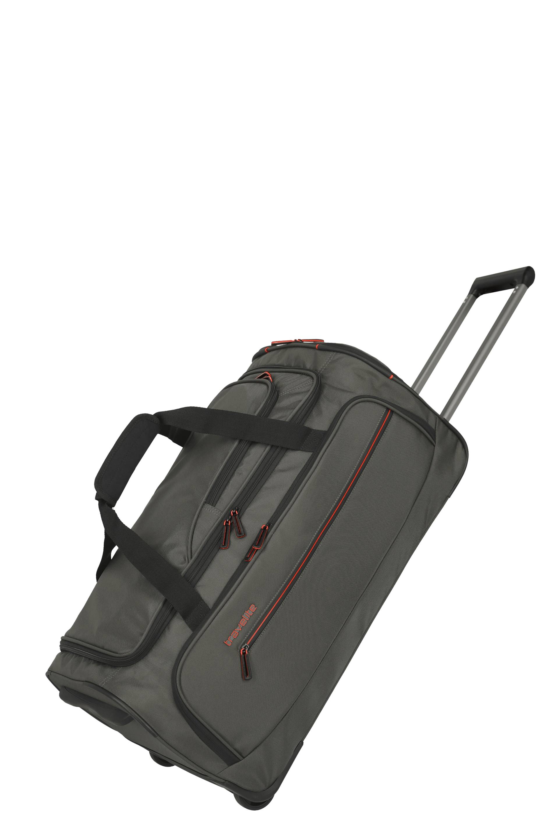 Travelite - Crosslite Rollenreisetasche M Olive - Gr. - M von Travelite