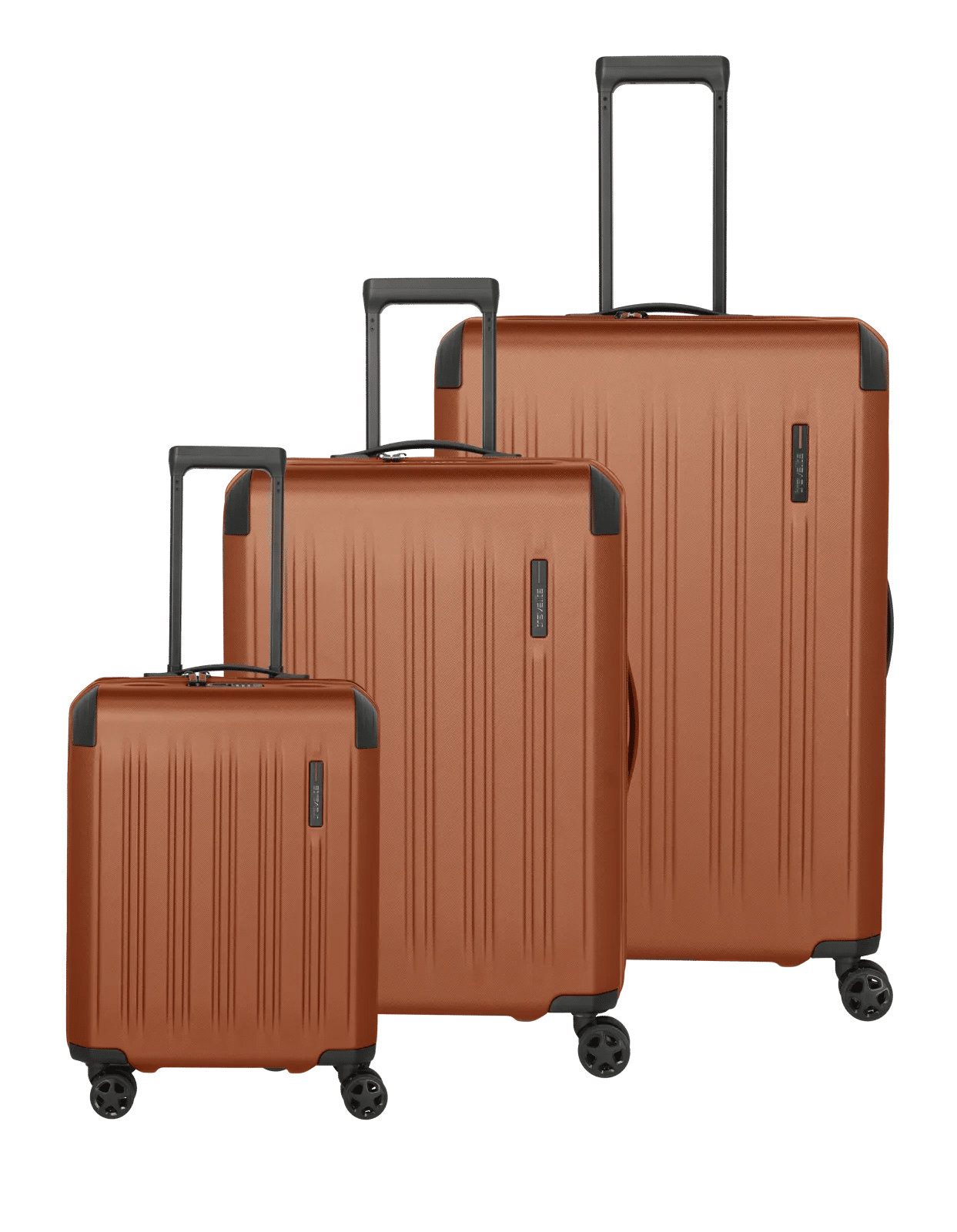 Travelite - DYNAMIIC 3-tlg. Koffer-Set L erw./ M erw./ S Kupfer von Travelite