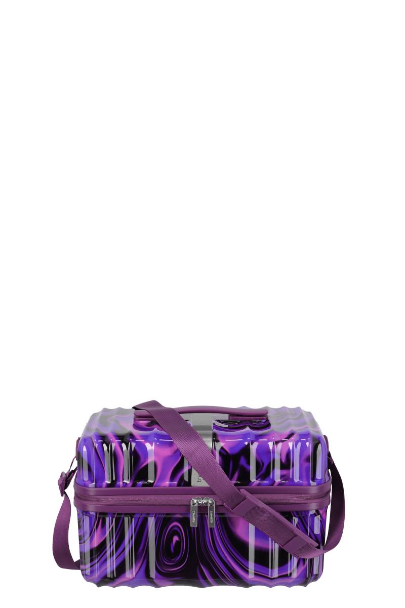 Travelite - LASCANA EDITION Beautycase Purple Swirl - Gr. - S von Travelite