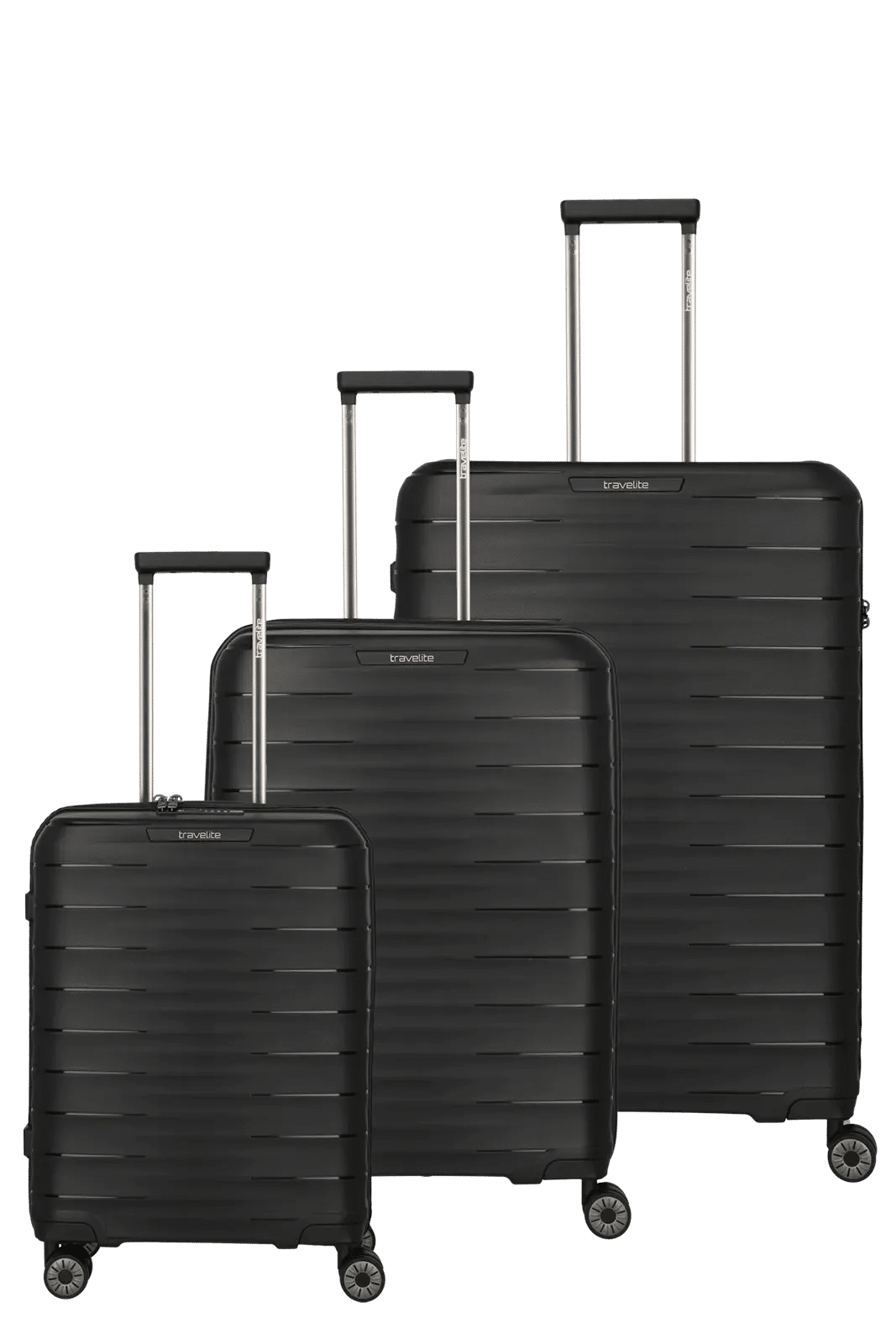Travelite - MOOBY 3-tlg. Koffer-Set Black von Travelite
