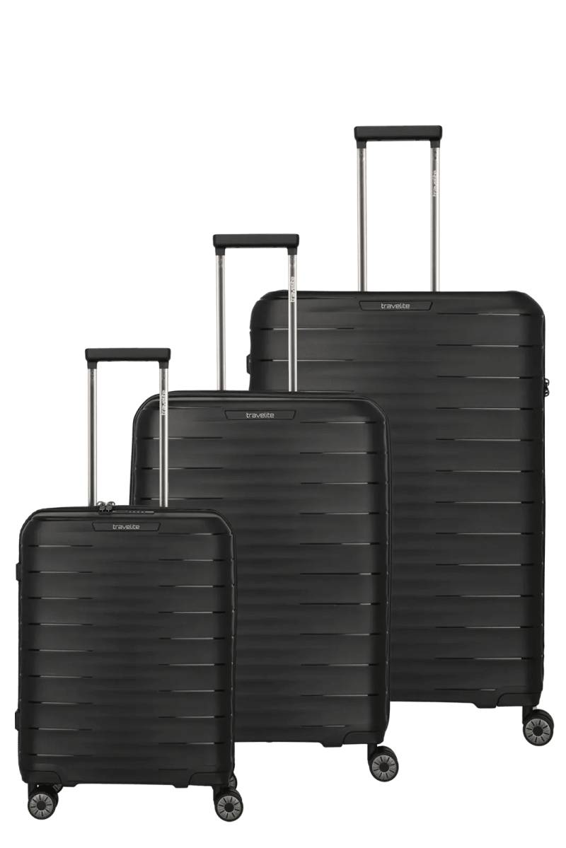 Travelite - MOOBY 3-tlg. Koffer-Set Black von Travelite
