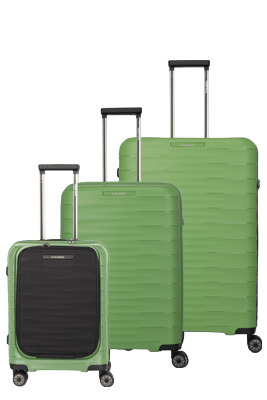 Travelite - MOOBY 3-tlg. Koffer-Set Grün von Travelite