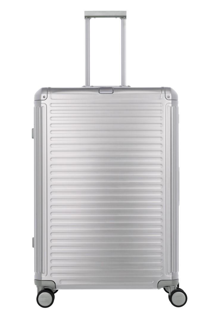 Travelite - NEXT 4Rad-Schalentrolley 4-Rad Trolley L Silber Silber - Gr. - L von Travelite