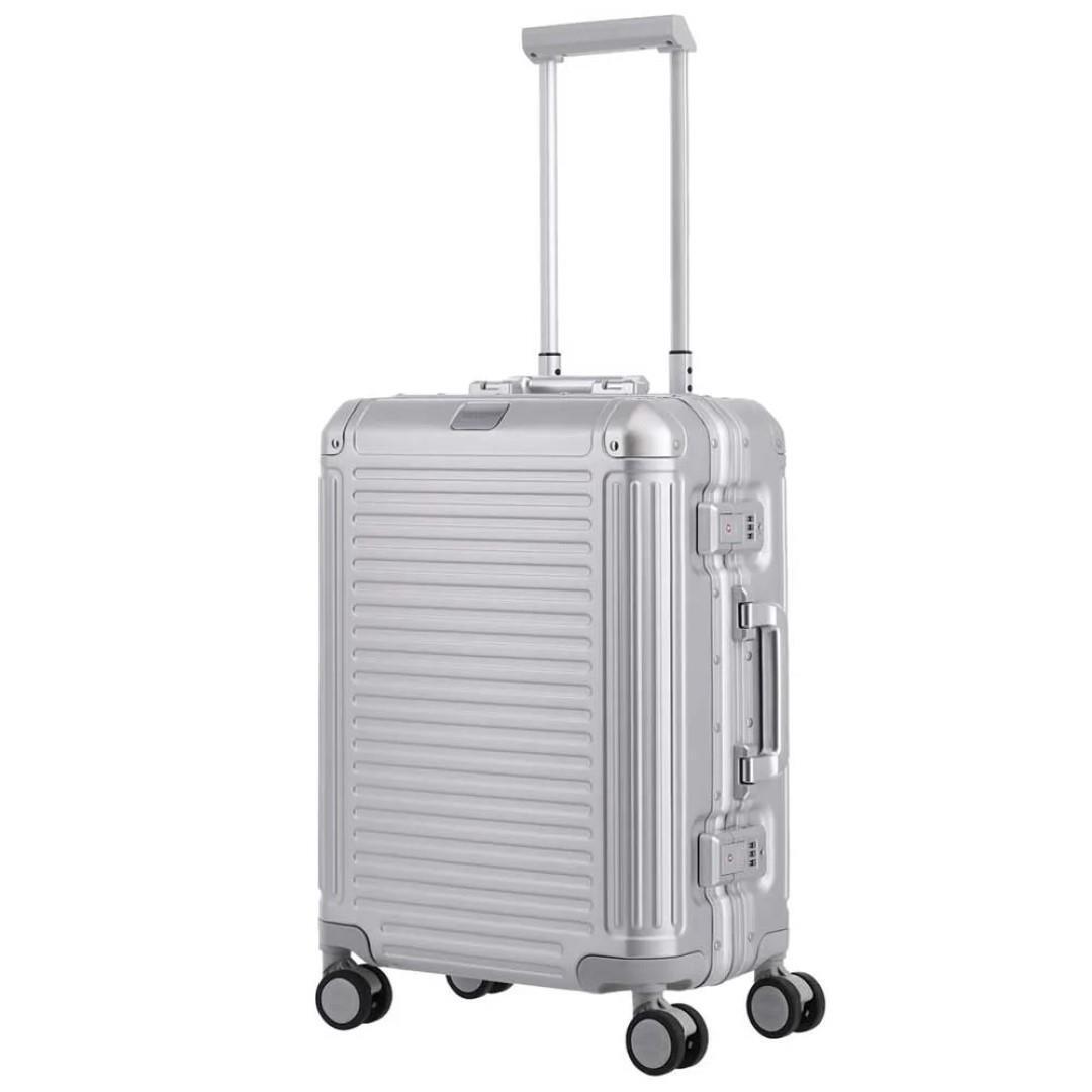 Travelite - NEXT 4Rad-Schalentrolley 4-Rad Trolley S Silber Silber von Travelite