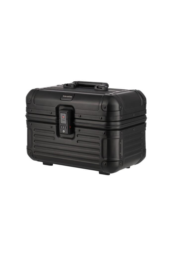 Travelite - NEXT Kosmetikkoffer Beautycase Schwarz Schwarz von Travelite