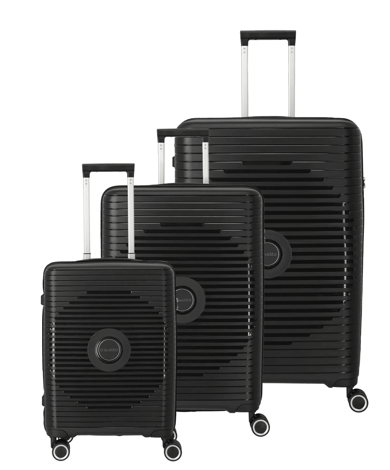 Travelite - ORBITA 3-tlg. Koffer-Set Schwarz von Travelite