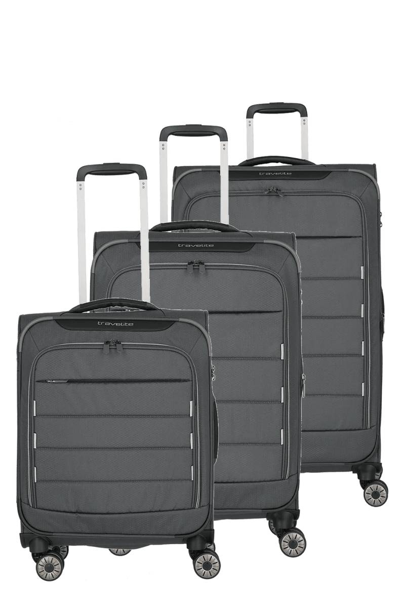 Travelite - Skaii 3-tlg. Koffer-Set Gipfelgrau von Travelite