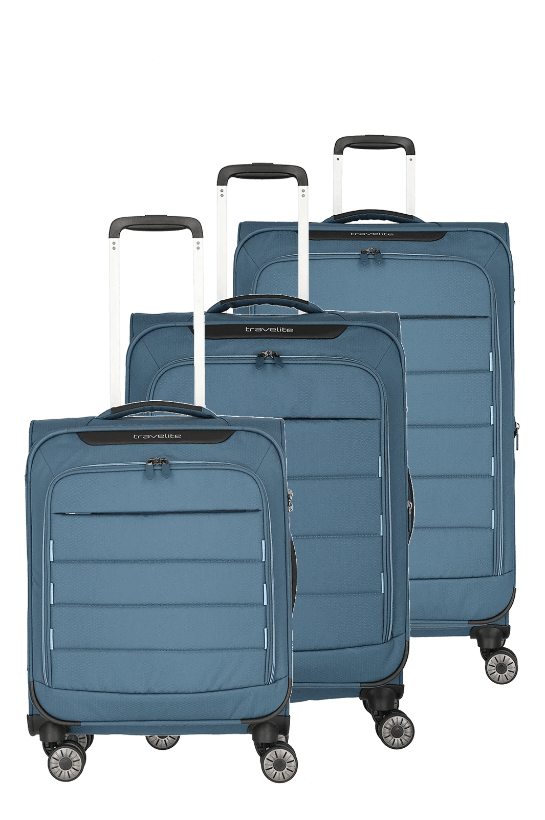 Travelite - Skaii 3-tlg. Koffer-Set Panoramablau von Travelite