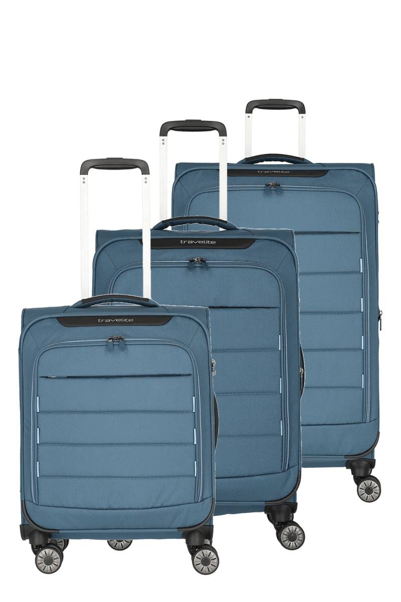 Travelite - Skaii 3-tlg. Koffer-Set Panoramablau von Travelite