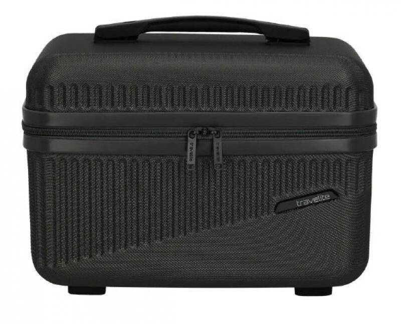 Travelite - Travelite Bali Beautycase aufsteckbar, leicht stabil 1,1kg 17l schwarz Schwarz von Travelite
