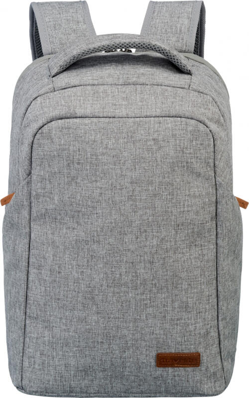 Travelite - Travelite Basics Safety Rucksack 0,7kg 23l hellgrau Grau von Travelite