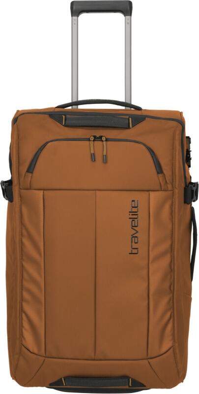 Travelite - Travelite Briize 2-Rollen Wheeled Duffle M 67cm 2,8kg 66l curry Braun von Travelite