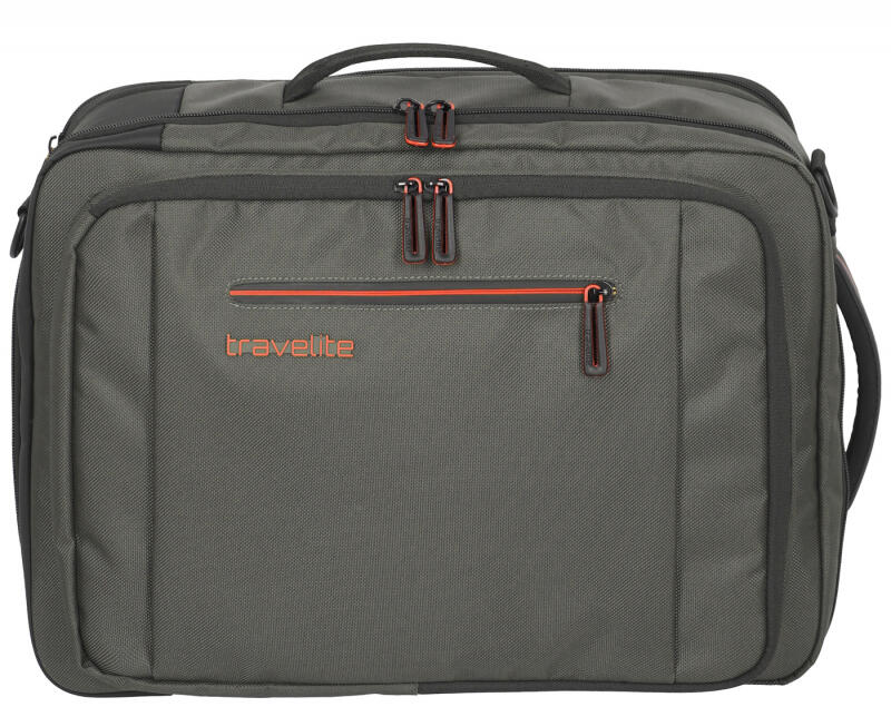 Travelite - Travelite Crosslite Bordtasche/ Rucksack 43cm 1,1kg 25/ 31l olive Grün von Travelite