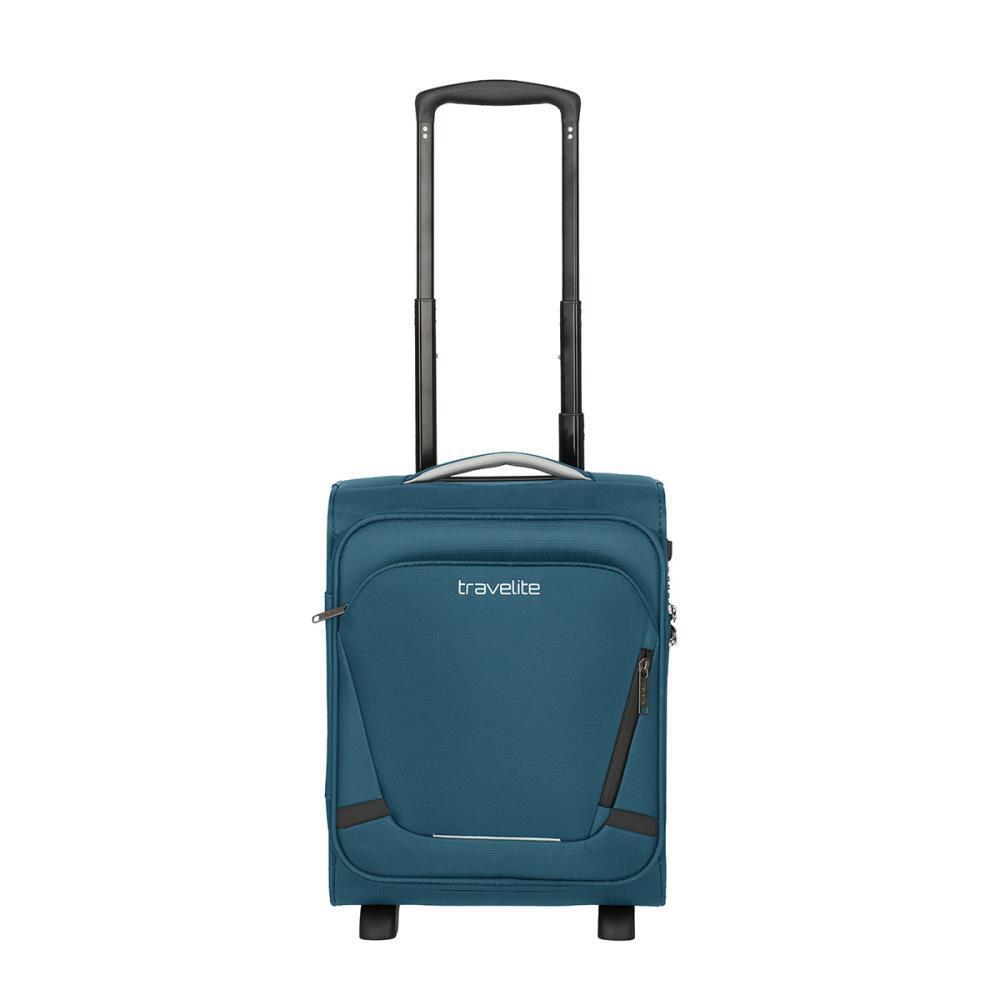 Travelite - Travelite Jetpack Easy 2 Cabin Petrol Bordtrolley S 40 cm petrol von Travelite