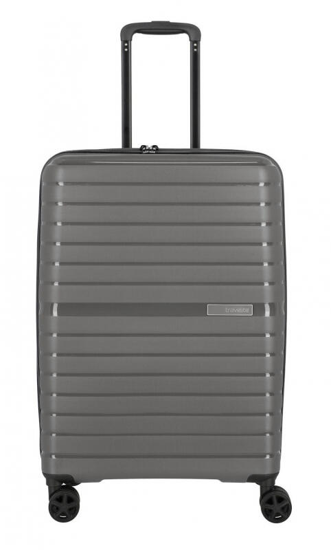 Travelite - Travelite Trient 4-Rad Trolley M 66cm 3,0kg 67l anthrazit Grau von Travelite