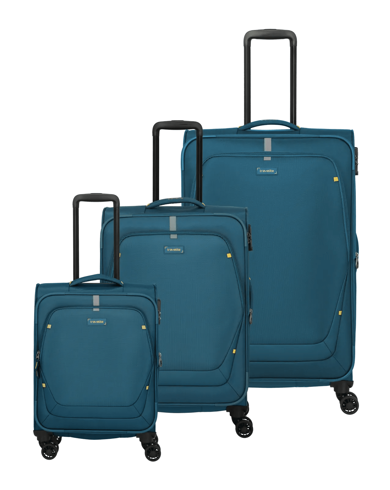 Travelite - UMBRIA 3 tlg. Koffer-Set L erw./ M erw./ S erw. Petrol von Travelite