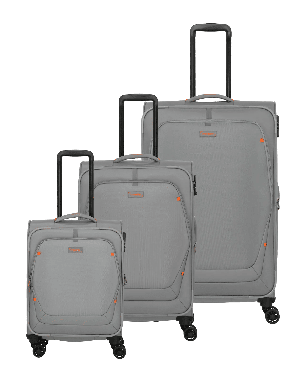 Travelite - UMBRIA 3 tlg. Koffer-Set L erw./ M erw./ S erw. Smoky Grey von Travelite