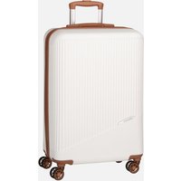 travelite - Bali 4w Trolley M Weiss/Cognac - Koffer  , 65 l von Travelite