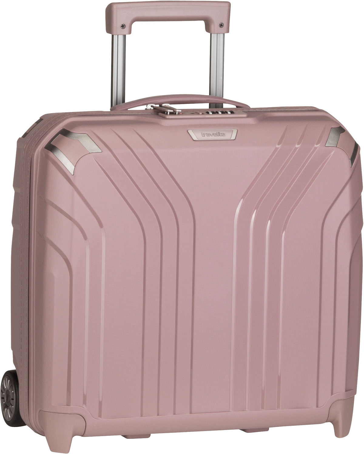 travelite Elvaa Businesswheeler  in Pink (39 Liter), Pilotenkoffer von Travelite