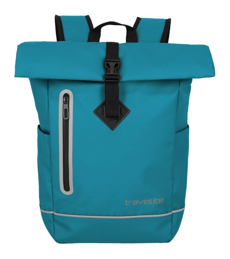 travelite Freizeitrucksack "BASICS Roll-Up Rucksack Plane" Wanderrucksack Reiserucksack Streetpack Arbeitsrucksack von Travelite