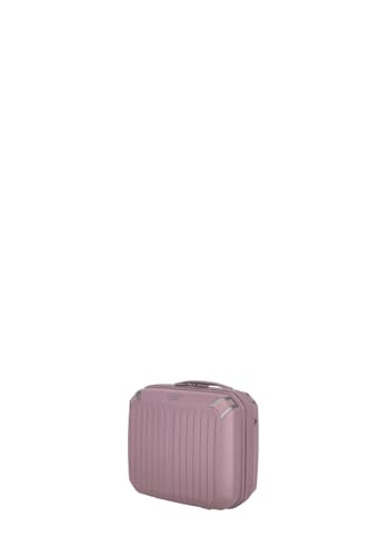 Travelite Handgepäck Kosmetikkoffer Hartschale nachhaltig, ELVAA, Beautycase mit recyceltem Innenfutter, Aufsteckfunktion, 36 cm, 20 Liter von Travelite