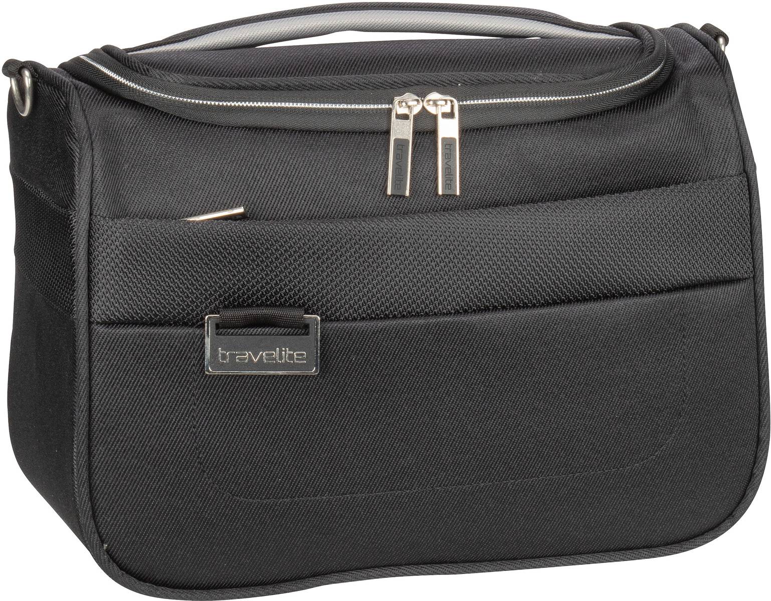 travelite Miigo Beautycase  in Schwarz (13 Liter), Kulturbeutel von Travelite