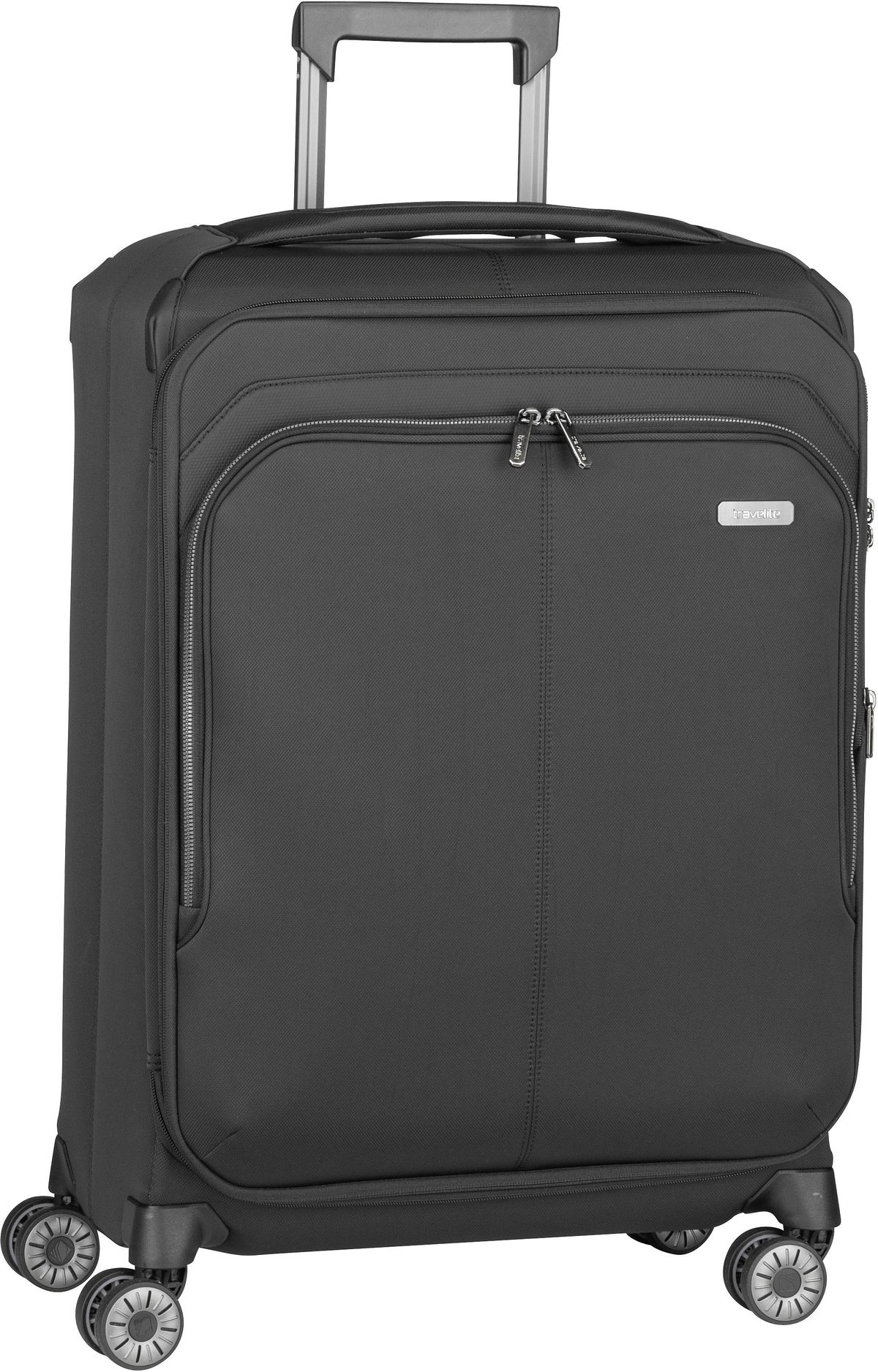 travelite Priima 4w Trolley M  in Schwarz (62 Liter), Koffer & Trolley von Travelite