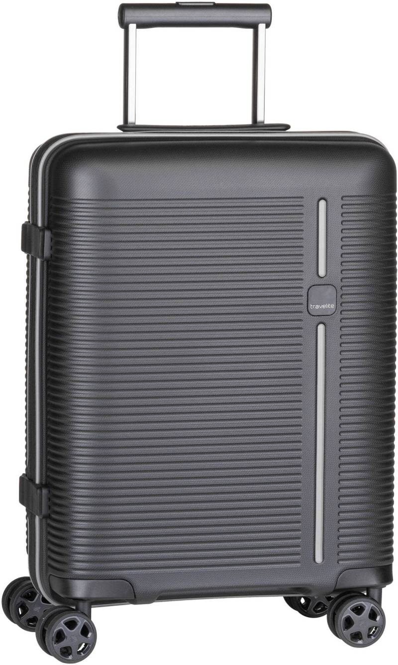 travelite Roomer 4w Trolley S  in Schwarz (37 Liter), Handgepäck von Travelite