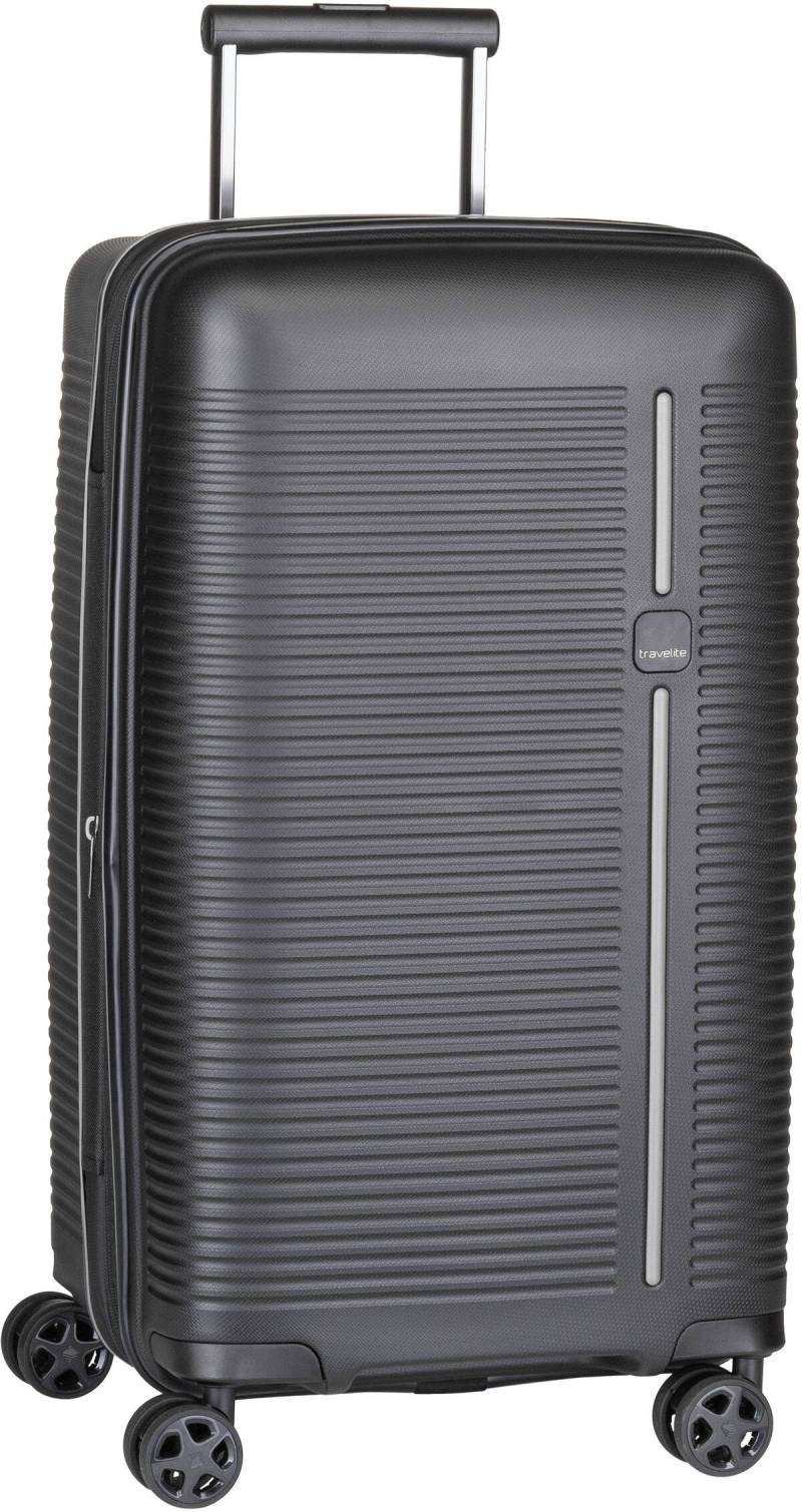 travelite Roomer 4w Trunk M  in Schwarz (66 Liter), Koffer & Trolley von Travelite