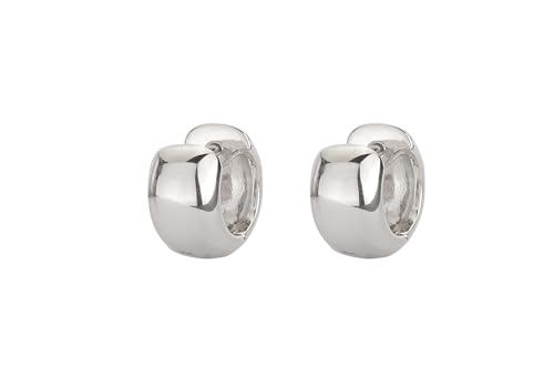 Traveller Creolen - Damen - Silberfarben - Edelstahl - 14mm - 166324 von Traveller