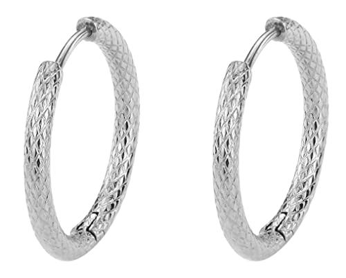 Traveller Creolen - Edelstahl - 25mm - 181168 von Traveller