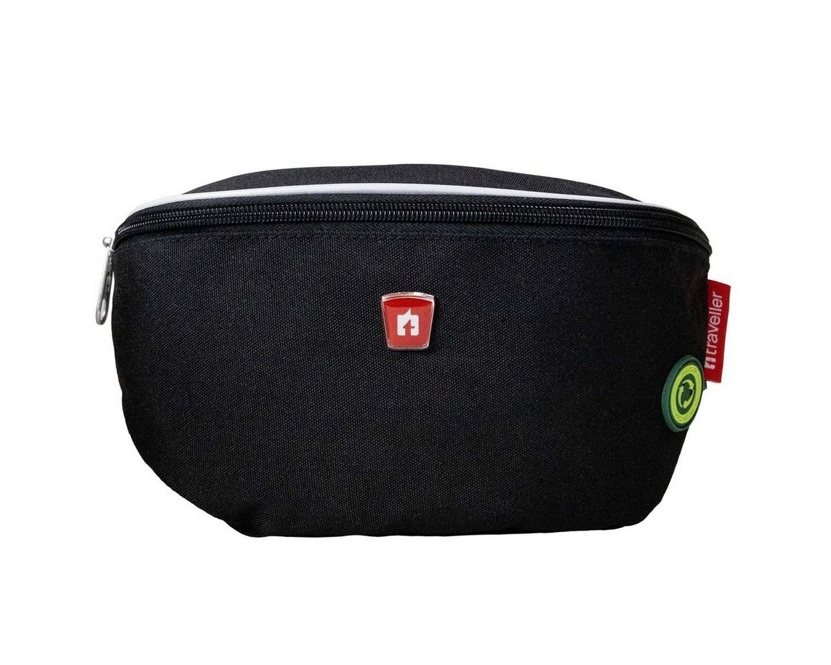 Traveller Gürteltasche T19400701 Hüft-/Brusttasche Clever ca. 2 L schwarz (1-tlg) von Traveller