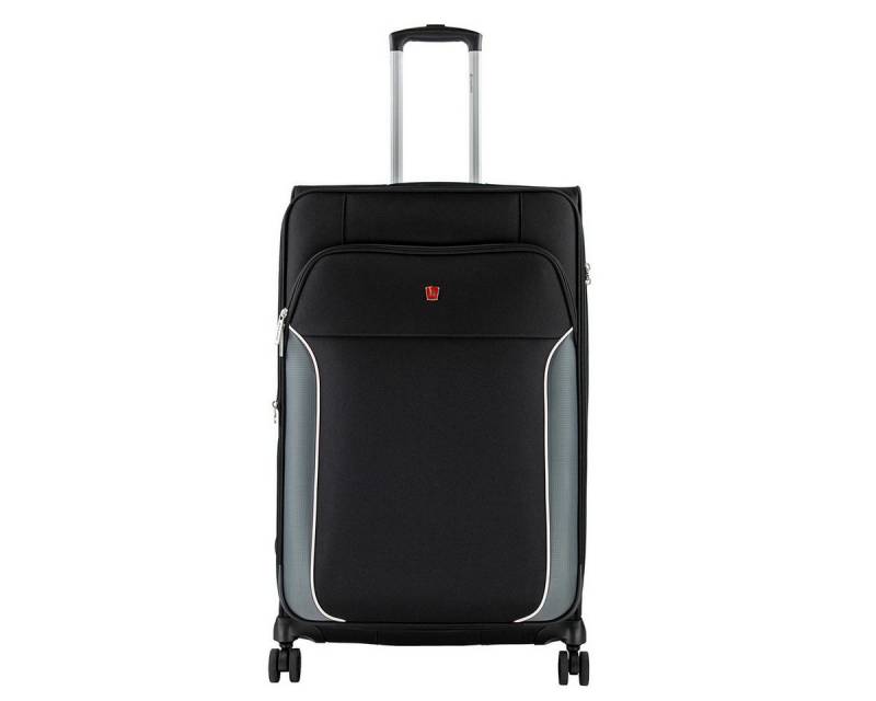 Traveller Koffer PROnature Weichgepäck Trolley 4-Rad Stoff Koffer L 77cm 3,5kg erw. von Traveller