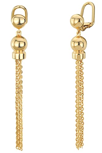 Traveller Ohrclip - Hänger - 22kt vergoldet - Quaste - 157529 von Traveller