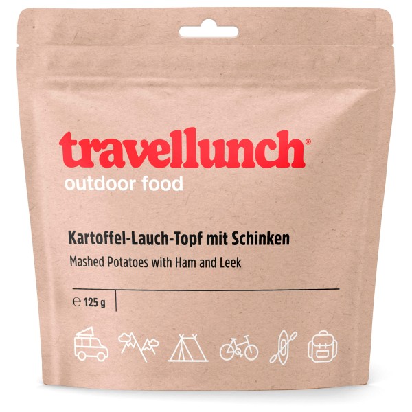 Travellunch - Kartoffel-Lauch-Topf mit Schinken Gr 125 g;250 g von Travellunch