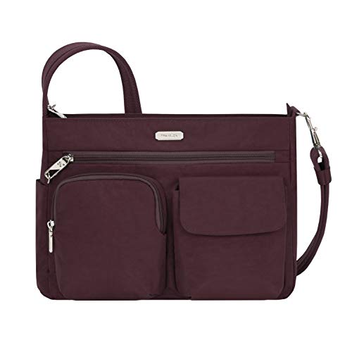 Travelon Unisex Anti-Theft Essentials Patch Pocket Crossbody Bag Umhängetasche, Dunkles Bordeauxrot Travelon Unisex Anti-Theft Essentials Patch Pocket Crossbody Bag Umhängetasche, Dunkles Bordeauxrot von Travelon