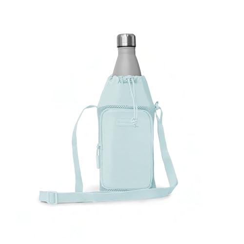 Travelon Unisex Pi Gogo Isolierte Wasserflasche Tote Umhängetasche, Ice Mint von Travelon