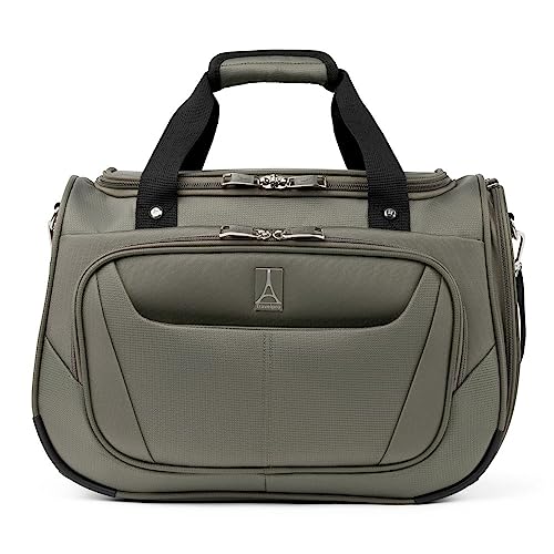 Travelpro Maxlite 5 Softside leichte Reise-Handgepäcktasche unter dem Sitz, Wochenend-Übernachtungstasche, Herren und Damen, Schiefergrün, 28x46x21cm von Travelpro