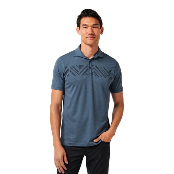 TravisMathew All Day Access Halbarm Polo schwarz von TravisMathew